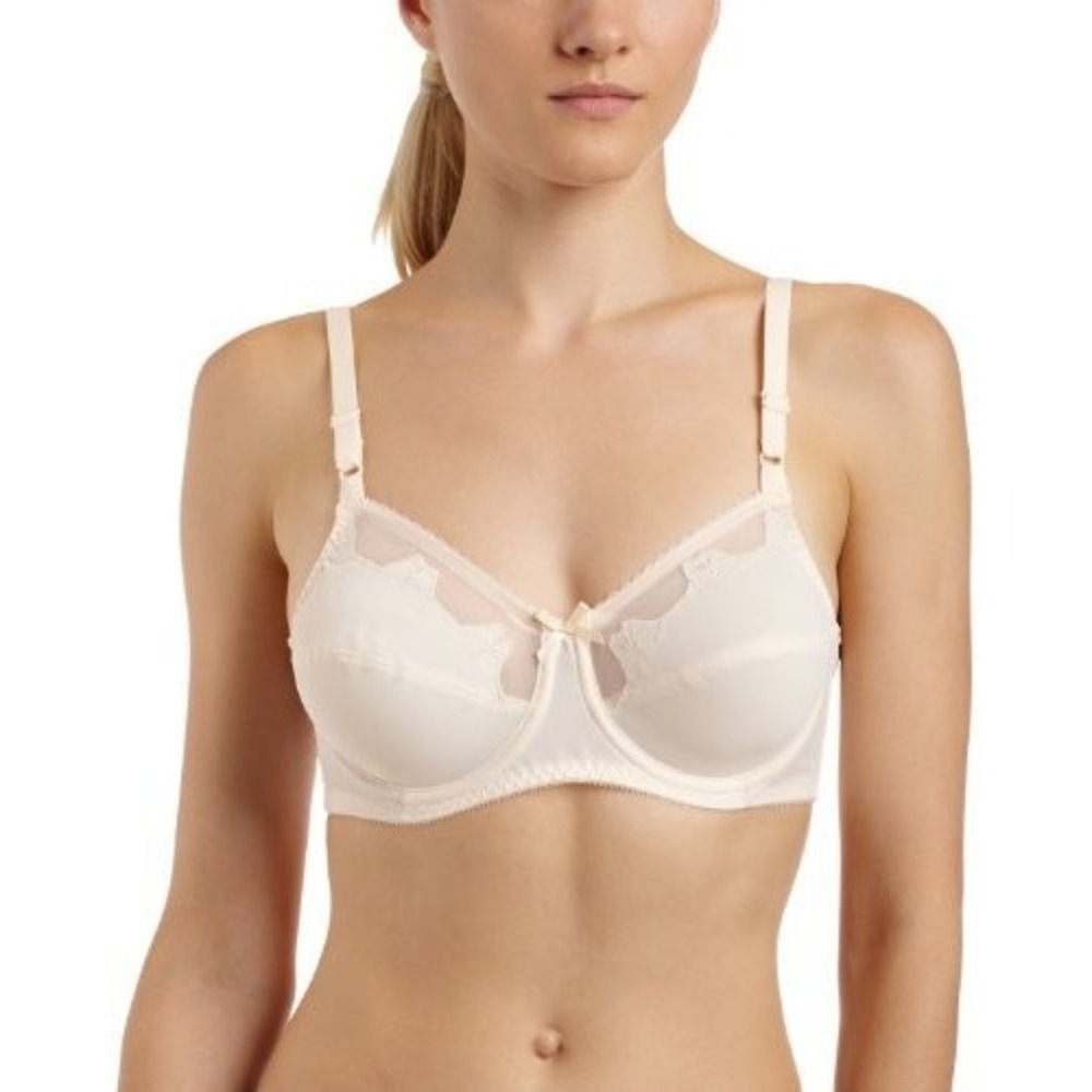 NWOT Bali Flower Ivory 40C Full Coverage Bra 0180 120666